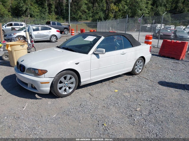2005 Bmw 325ci მანქანა იყიდება აუქციონზე, vin: WBABW33405PL37240, აუქციონის ნომერი: 46093908