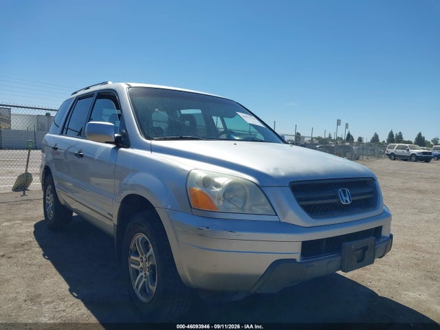 2005 Honda Pilot Ex მანქანა იყიდება აუქციონზე, vin: 2HKYF184X5H545910, აუქციონის ნომერი: 46093946