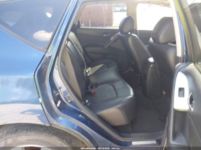 Продажа на аукционе авто 2009 Nissan Murano Sl, vin: JN8AZ18W89W149649, номер лота: 46093956
