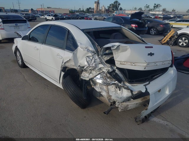 Aukcja sprzedaży 2013 Chevrolet Impala Ls, vin: 2G1WF5E39D1245598, numer aukcji: 46093981