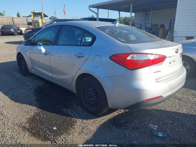 2016 Kia Forte Lx მანქანა იყიდება აუქციონზე, vin: KNAFK4A69G5551052, აუქციონის ნომერი: 46093985