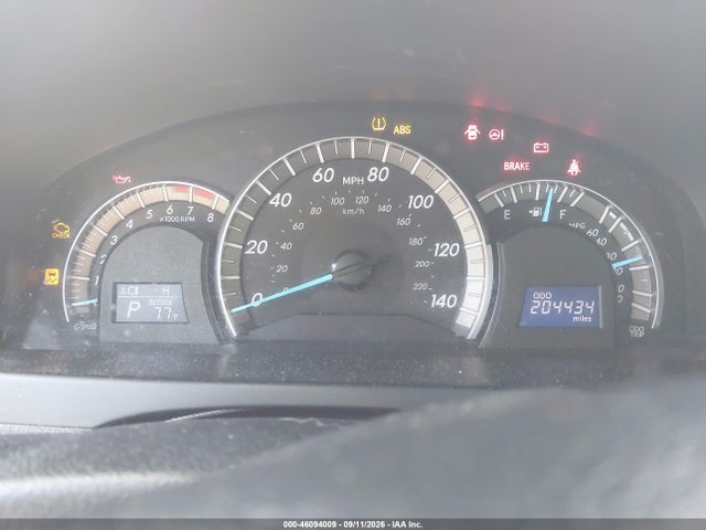 46094009 :رقم المزاد ، 4T1BF1FK2CU121739 vin ، 2012 Toyota Camry Se مزاد بيع