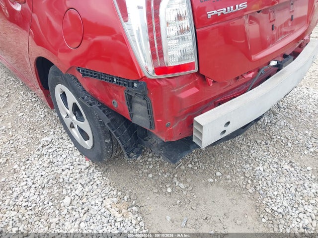 46094045 :رقم المزاد ، JTDKN3DU8C1502939 vin ، 2012 Toyota Prius Three مزاد بيع