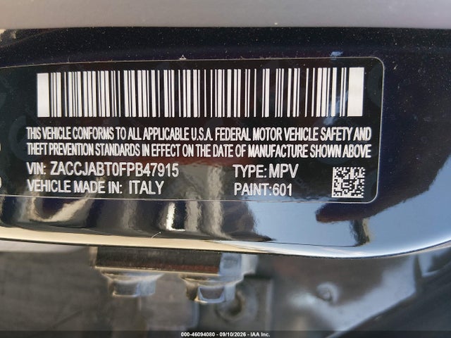 Jeep Renegade Latitude 2015 ZACCJABT0FPB47915 Image 9