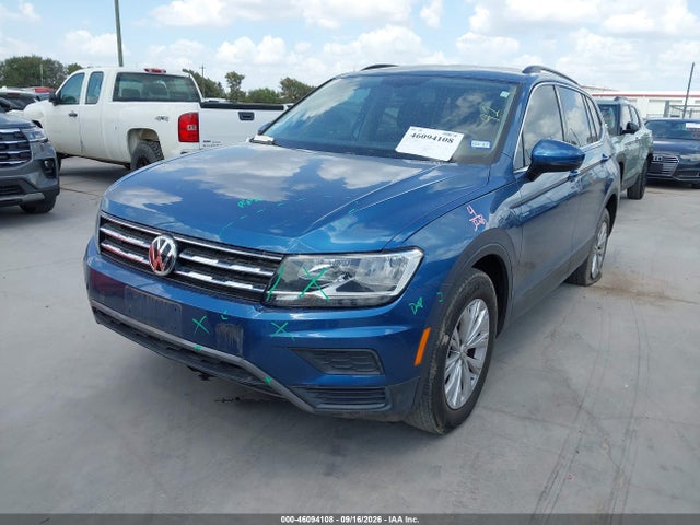 46094108 :رقم المزاد ، 3VV2B7AX2KM106555 vin ، 2019 Volkswagen Tiguan 2.0t Se/2.0t Sel/2.0t Sel R-line/2.0t Sel R-line Black مزاد بيع