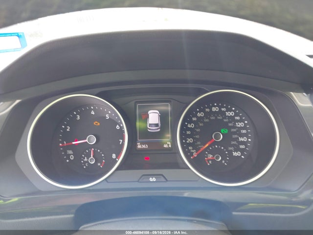 46094108 :رقم المزاد ، 3VV2B7AX2KM106555 vin ، 2019 Volkswagen Tiguan 2.0t Se/2.0t Sel/2.0t Sel R-line/2.0t Sel R-line Black مزاد بيع