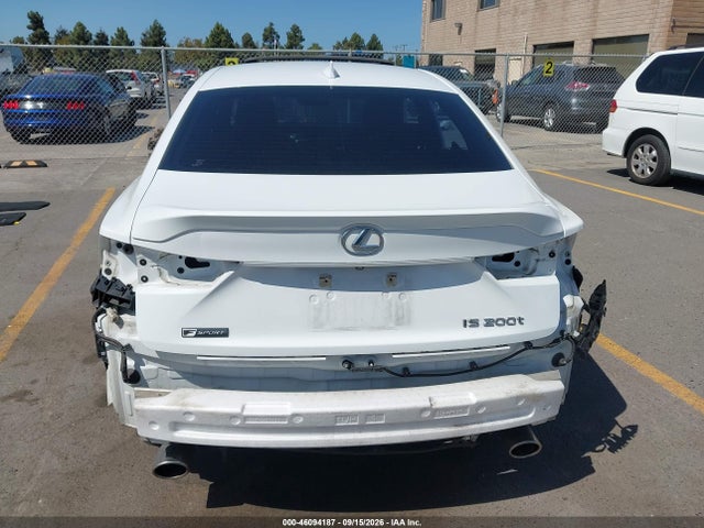2016 Lexus Is 200t მანქანა იყიდება აუქციონზე, vin: JTHBA1D23G5021833, აუქციონის ნომერი: 46094187