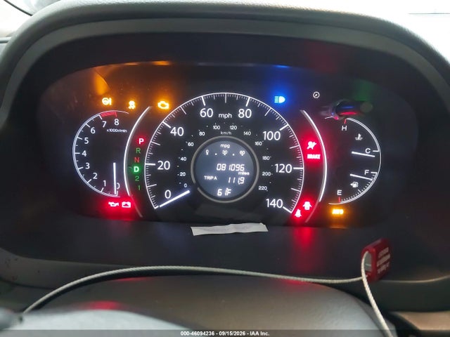 46094236 :رقم المزاد ، 5J6RM4H78CL081069 vin ، 2012 Honda Cr-v Ex-l مزاد بيع