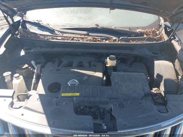 2009 Nissan Murano Sl მანქანა იყიდება აუქციონზე, vin: JN8AZ18U69W007217, აუქციონის ნომერი: 46094244