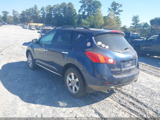 2009 Nissan Murano Sl მანქანა იყიდება აუქციონზე, vin: JN8AZ18U69W007217, აუქციონის ნომერი: 46094244