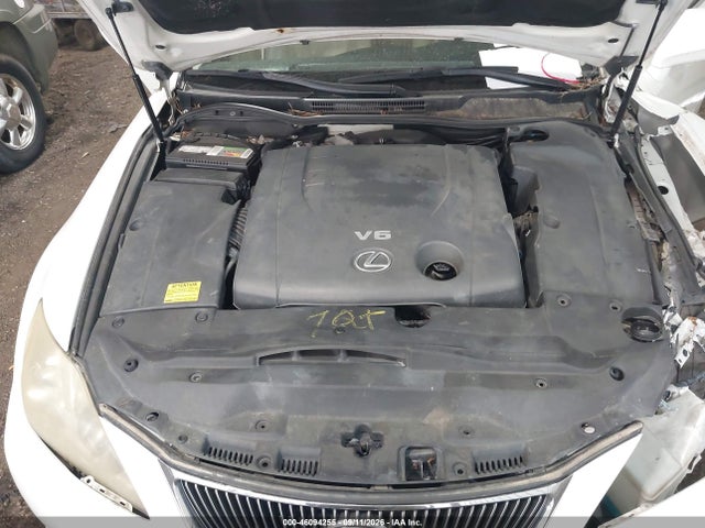 2007 Lexus Is 250 მანქანა იყიდება აუქციონზე, vin: JTHBK262372048354, აუქციონის ნომერი: 46094255