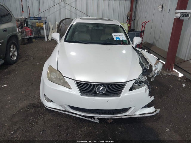 2007 Lexus Is 250 მანქანა იყიდება აუქციონზე, vin: JTHBK262372048354, აუქციონის ნომერი: 46094255
