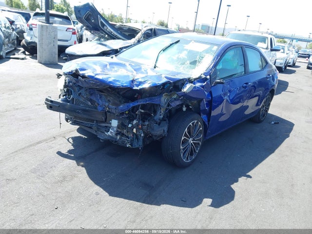 46094256 :رقم المزاد ، 5YFBURHE1FP199902 vin ، 2015 Toyota Corolla S Plus مزاد بيع