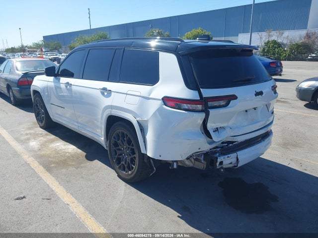 2025 Jeep Grand Cherokee L Summit 4x4 მანქანა იყიდება აუქციონზე, vin: 1C4RJKEG3S8720340, აუქციონის ნომერი: 46094275