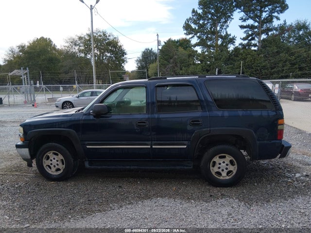 2005 Chevrolet Tahoe Ls მანქანა იყიდება აუქციონზე, vin: 1GNEK13T85R204440, აუქციონის ნომერი: 46094301