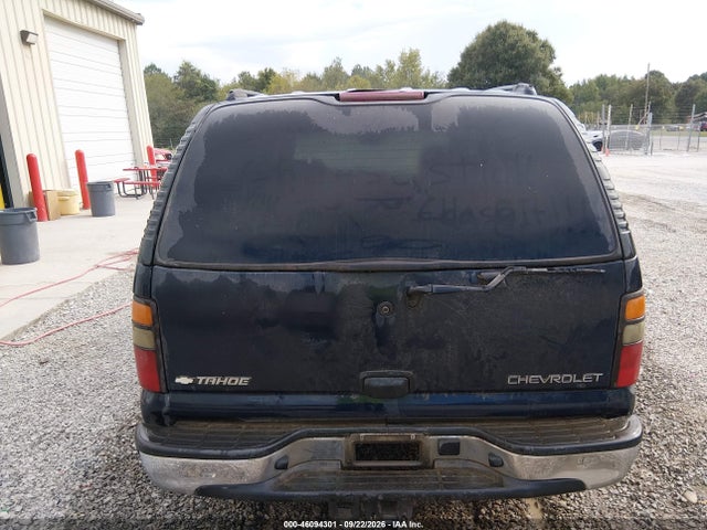 2005 Chevrolet Tahoe Ls მანქანა იყიდება აუქციონზე, vin: 1GNEK13T85R204440, აუქციონის ნომერი: 46094301