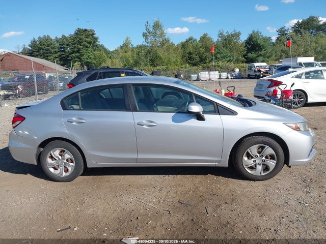 Auction sale of the 2013 Honda Civic Lx, vin: 2HGFB2F57DH579428, lot number: 46094325
