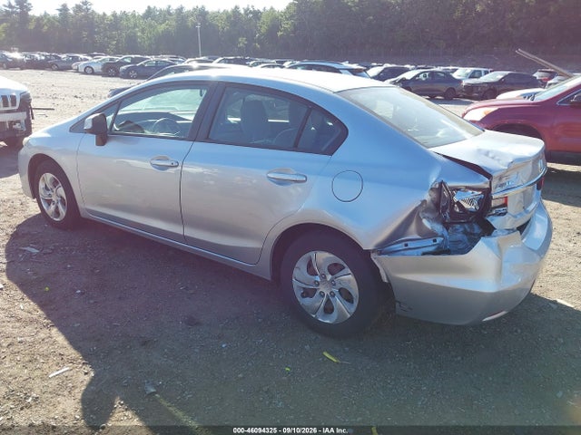 Auction sale of the 2013 Honda Civic Lx, vin: 2HGFB2F57DH579428, lot number: 46094325