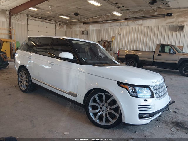 2016 Land Rover Range Rover 3.0l V6 Turbocharged Diesel Hse Td6 მანქანა იყიდება აუქციონზე, vin: SALGS2KF4GA245709, აუქციონის ნომერი: 46094351