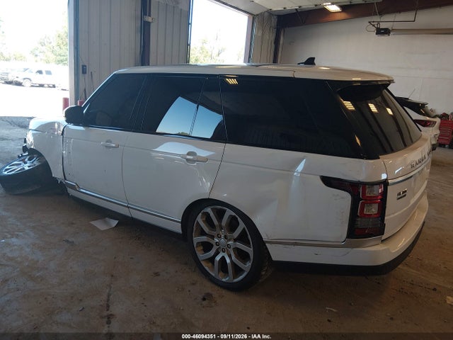 Aukcja sprzedaży 2016 Land Rover Range Rover 3.0l V6 Turbocharged Diesel Hse Td6, vin: SALGS2KF4GA245709, numer aukcji: 46094351