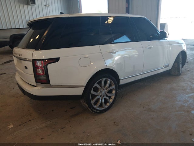 Aukcja sprzedaży 2016 Land Rover Range Rover 3.0l V6 Turbocharged Diesel Hse Td6, vin: SALGS2KF4GA245709, numer aukcji: 46094351