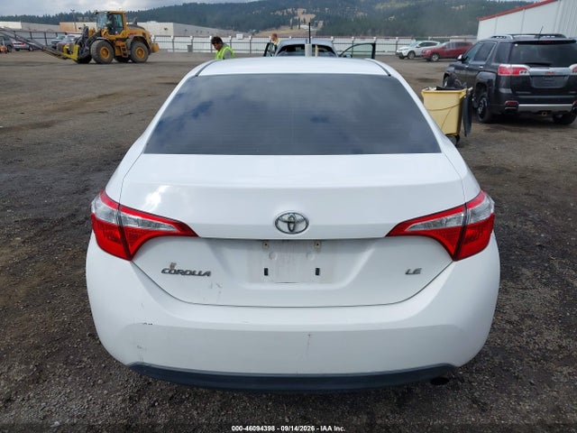 2014 Toyota Corolla Le მანქანა იყიდება აუქციონზე, vin: 2T1BURHE2EC099063, აუქციონის ნომერი: 46094398