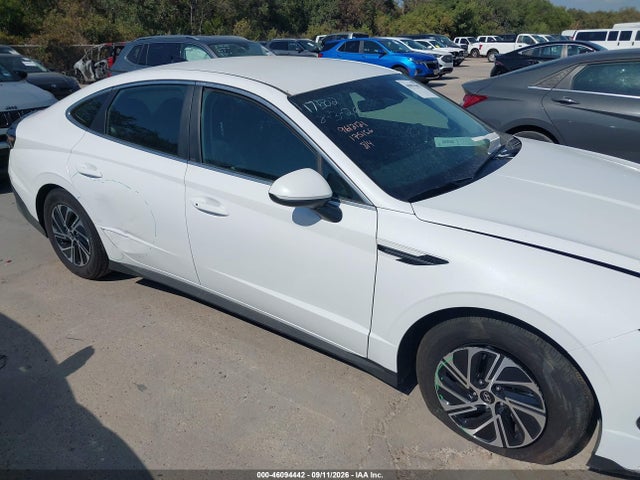 46094442 :رقم المزاد ، KMHL24JJ4TA175156 vin ، 2026 Hyundai Sonata Hybrid Blue مزاد بيع
