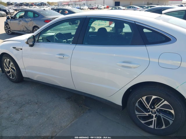46094442 :رقم المزاد ، KMHL24JJ4TA175156 vin ، 2026 Hyundai Sonata Hybrid Blue مزاد بيع