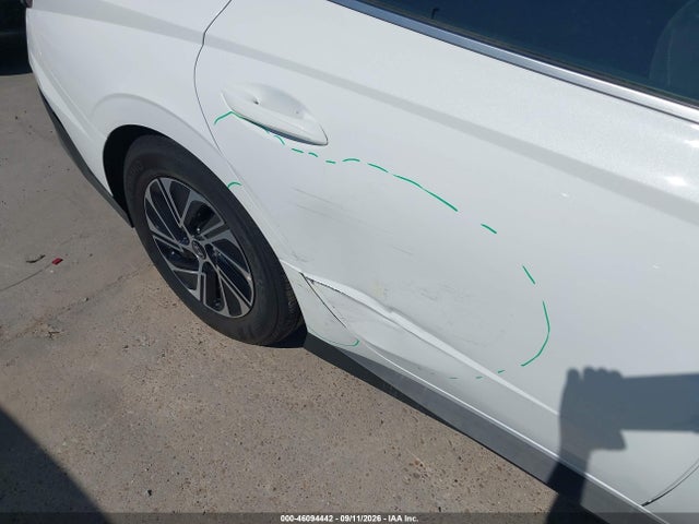 46094442 :رقم المزاد ، KMHL24JJ4TA175156 vin ، 2026 Hyundai Sonata Hybrid Blue مزاد بيع