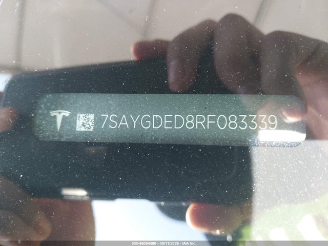 7SAYGDED8RF083339 Tesla Model Y
