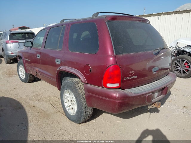46094508 :رقم المزاد ، 1B4HS28N31F608549 vin ، 2001 Dodge Durango مزاد بيع