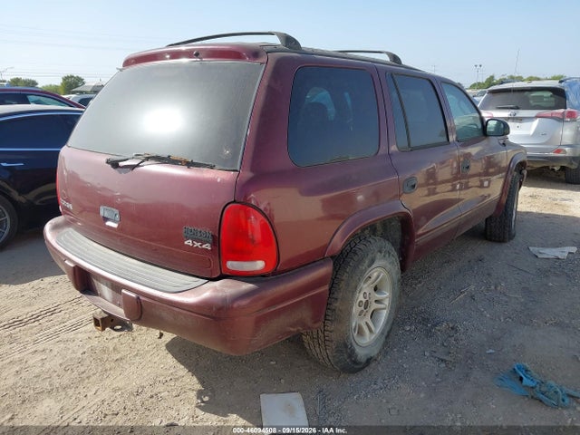 46094508 :رقم المزاد ، 1B4HS28N31F608549 vin ، 2001 Dodge Durango مزاد بيع