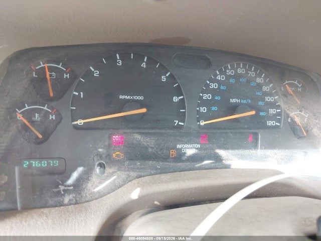 46094508 :رقم المزاد ، 1B4HS28N31F608549 vin ، 2001 Dodge Durango مزاد بيع