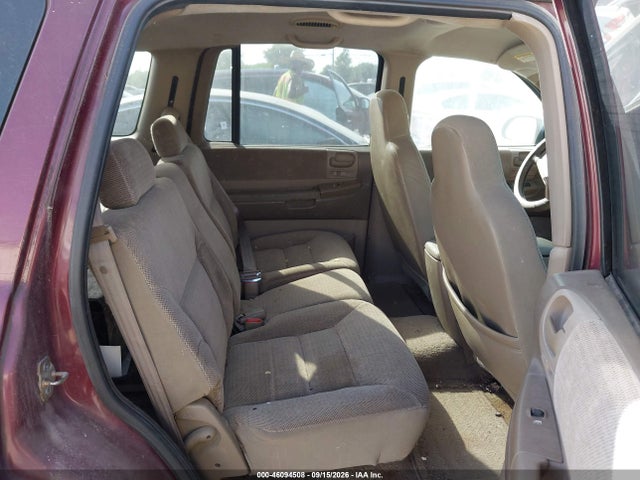 46094508 :رقم المزاد ، 1B4HS28N31F608549 vin ، 2001 Dodge Durango مزاد بيع