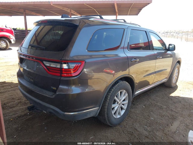 2015 Dodge Durango Sxt მანქანა იყიდება აუქციონზე, vin: 1C4RDHAG4FC244599, აუქციონის ნომერი: 46094517