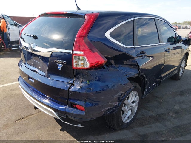 2015 Honda Cr-v Ex მანქანა იყიდება აუქციონზე, vin: 5J6RM4H58FL098943, აუქციონის ნომერი: 46094547