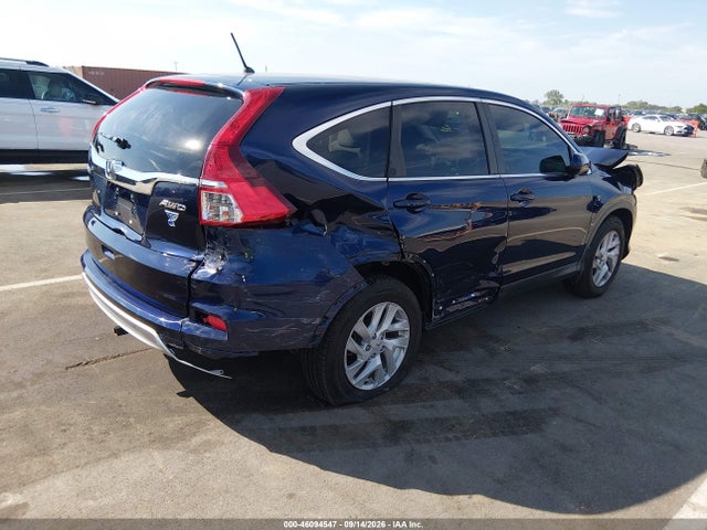 2015 Honda Cr-v Ex მანქანა იყიდება აუქციონზე, vin: 5J6RM4H58FL098943, აუქციონის ნომერი: 46094547