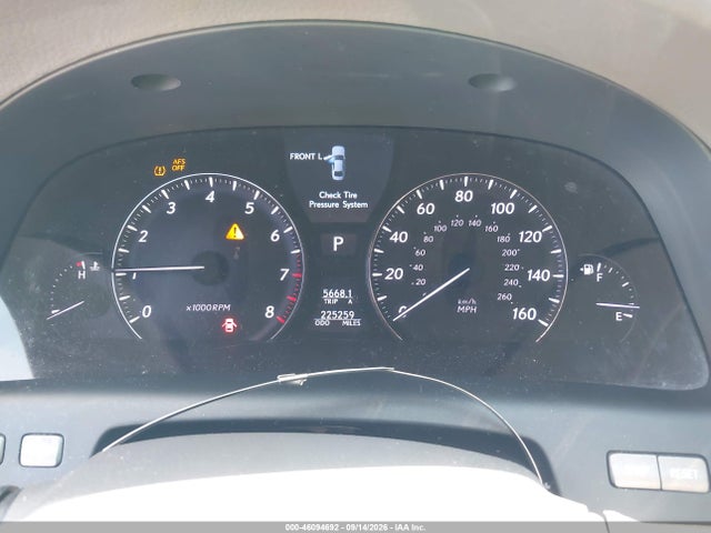 46094692 :رقم المزاد ، JTHBL46F585069251 vin ، 2008 Lexus Ls 460 مزاد بيع