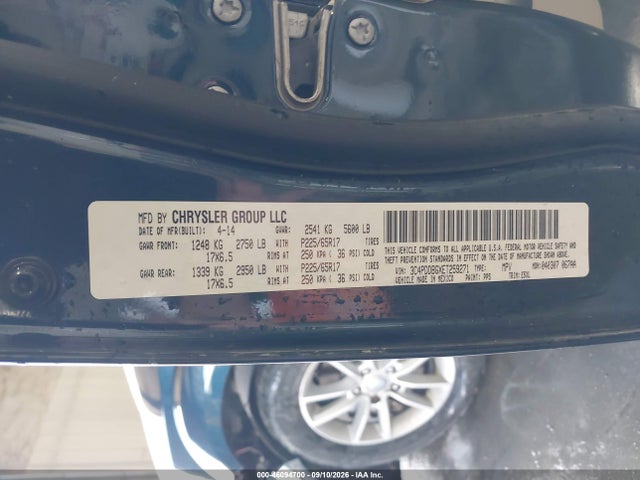 Dodge Journey Sxt 2014 3C4PDDBGXET259271 Image 9