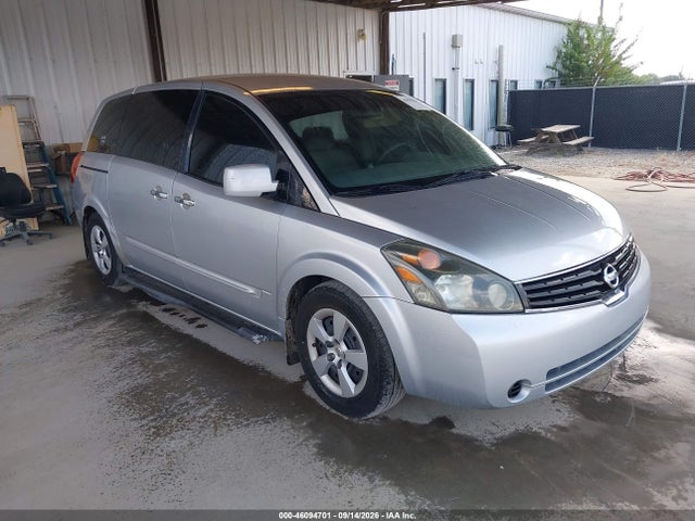 2008 Nissan Quest 3.5 მანქანა იყიდება აუქციონზე, vin: 5N1BV28U98N119561, აუქციონის ნომერი: 46094701