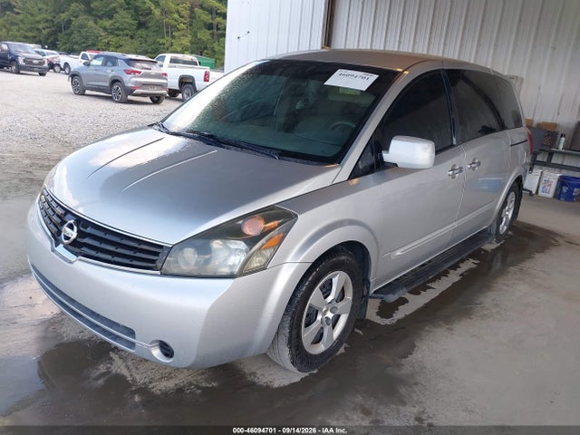 2008 Nissan Quest 3.5 მანქანა იყიდება აუქციონზე, vin: 5N1BV28U98N119561, აუქციონის ნომერი: 46094701