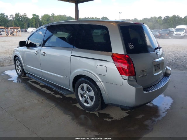 2008 Nissan Quest 3.5 მანქანა იყიდება აუქციონზე, vin: 5N1BV28U98N119561, აუქციონის ნომერი: 46094701
