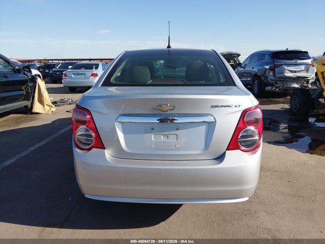 Продажа на аукционе авто 2013 Chevrolet Sonic Lt Auto, vin: 1G1JC5SH9D4247245, номер лота: 46094729