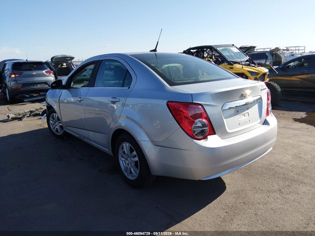 Продажа на аукционе авто 2013 Chevrolet Sonic Lt Auto, vin: 1G1JC5SH9D4247245, номер лота: 46094729