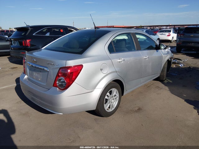 Продажа на аукционе авто 2013 Chevrolet Sonic Lt Auto, vin: 1G1JC5SH9D4247245, номер лота: 46094729