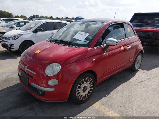 2015 Fiat 500 Lounge მანქანა იყიდება აუქციონზე, vin: 3C3CFFCR3FT504213, აუქციონის ნომერი: 46094755
