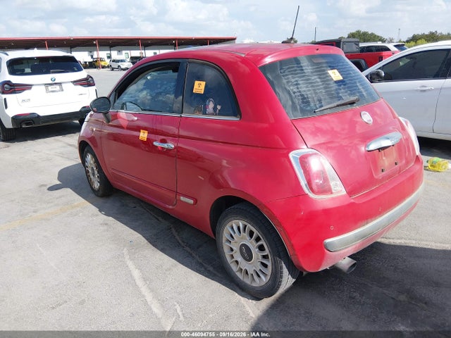 2015 Fiat 500 Lounge მანქანა იყიდება აუქციონზე, vin: 3C3CFFCR3FT504213, აუქციონის ნომერი: 46094755