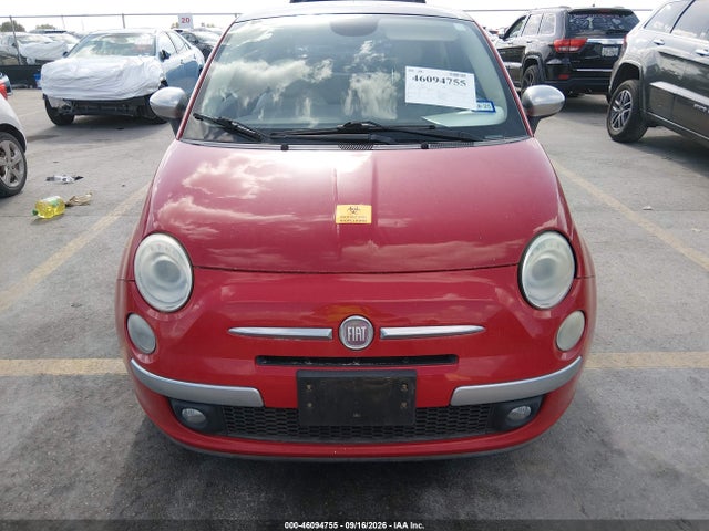 2015 Fiat 500 Lounge მანქანა იყიდება აუქციონზე, vin: 3C3CFFCR3FT504213, აუქციონის ნომერი: 46094755