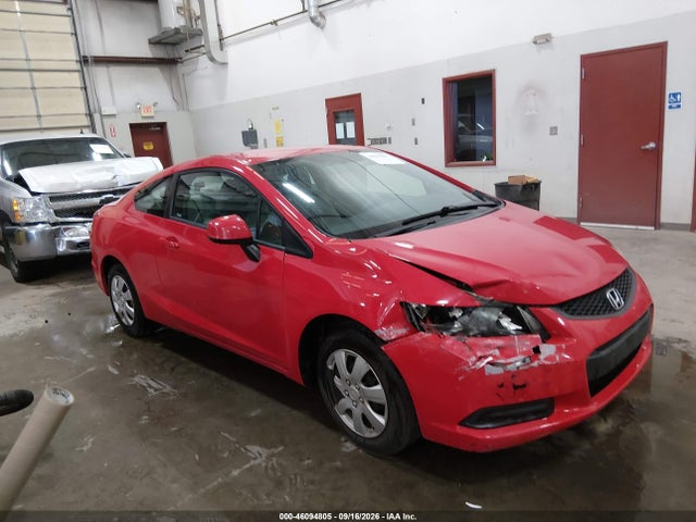 Продажа на аукционе авто 2013 Honda Civic Lx, vin: 2HGFG3B58DH527335, номер лота: 46094805