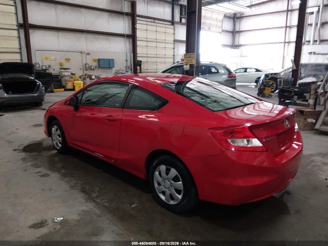 Продажа на аукционе авто 2013 Honda Civic Lx, vin: 2HGFG3B58DH527335, номер лота: 46094805